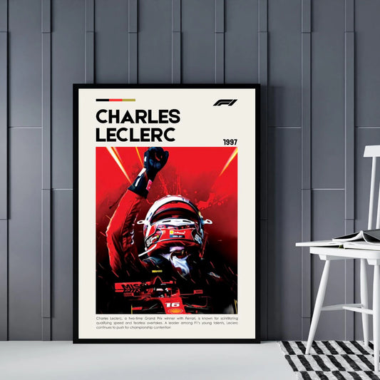 Charles Leclerc - The Tifosi Passion - Ferrari F1 Poszter